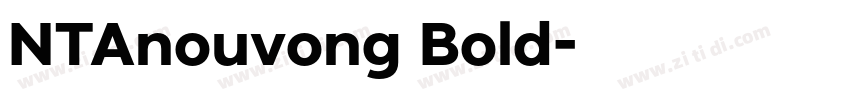 NTAnouvong Bold字体转换
